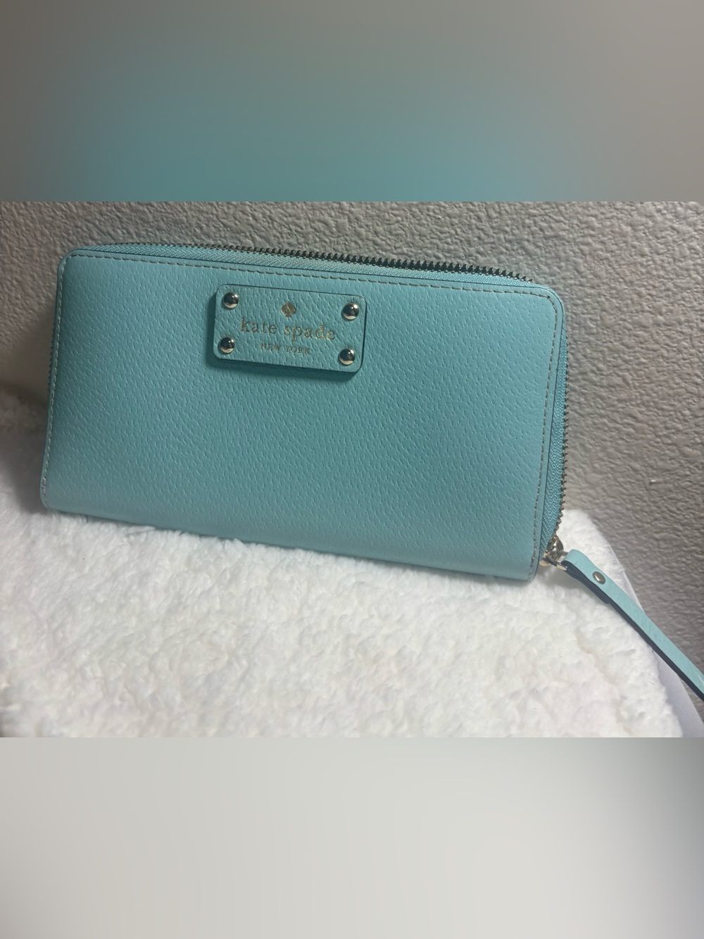 Kate Spade Wellesley Neda Wallet Robin's Egg Blue